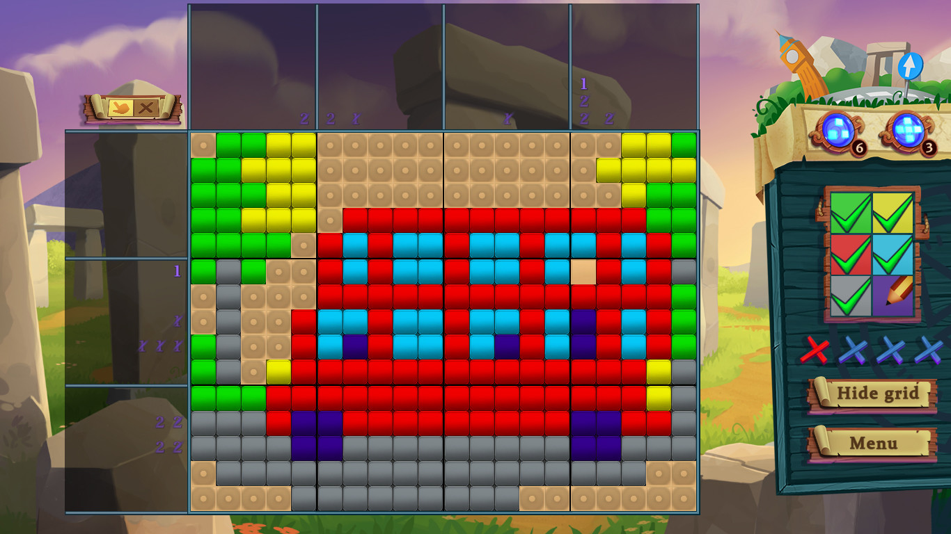 Adventure Mosaics. Moto-Trip Featured Screenshot #1