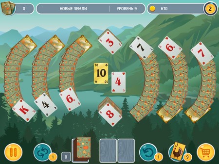 Screenshot z Solitaire Match 2 Cards. Thanksgiving Day