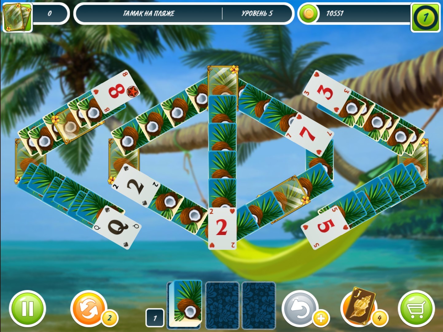 Скриншот игры Solitaire Beach Season 2 - 5