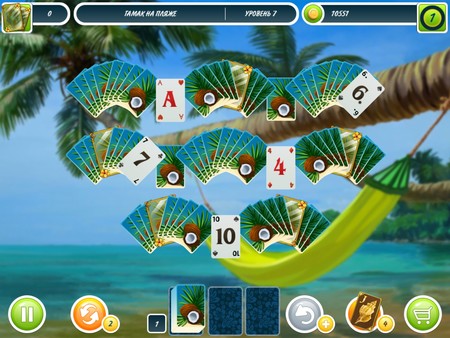 Screenshot z Solitaire Beach Season 2