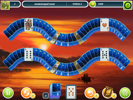 Screenshot z Solitaire Beach Season 3