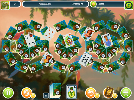 Screenshot z Solitaire Beach Season 3