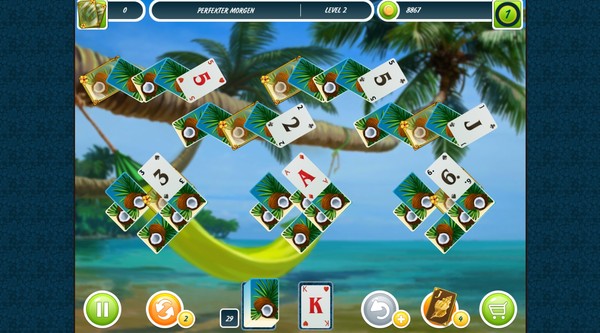 Screenshot z Solitaire Beach Season 3