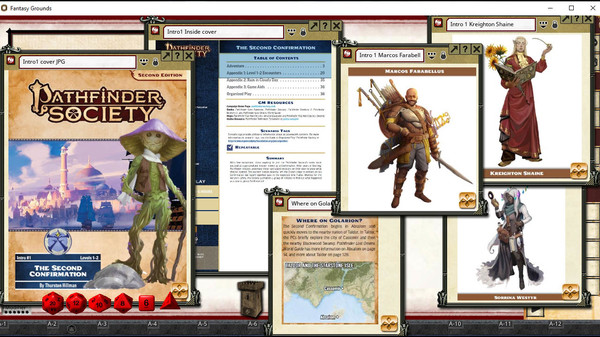 Fantasy Grounds - Pathfinder 2 RPG - Pathfinder Society Intro #1: The Second Confirmation