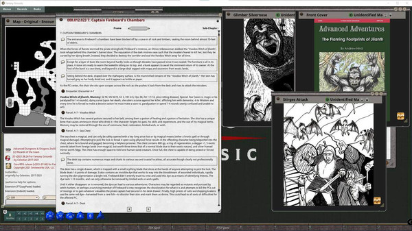 Fantasy Grounds - Advanced Adventures #5: The Flaming Footprints of Jilanth