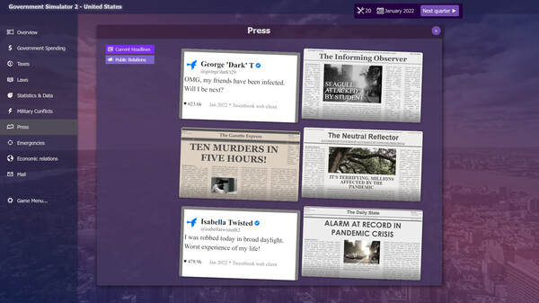 Government Simulator 2 screenshot 5