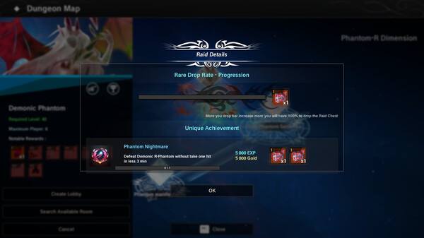 Screenshot of Dragon Uprising Online gameplay showing in-action mechanics
