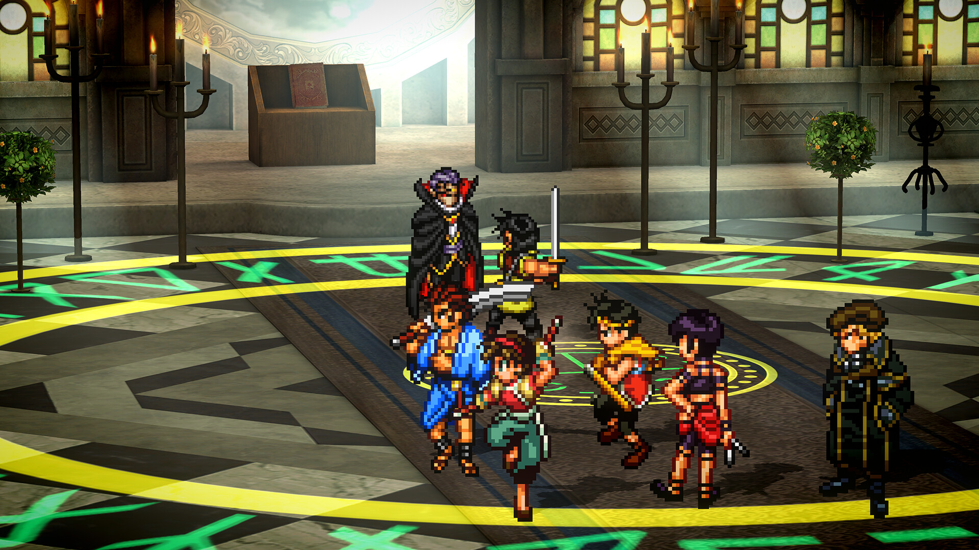 Suikoden I&II HD Remaster Gate Rune and Dunan Unification Wars gameplay screenshot 6