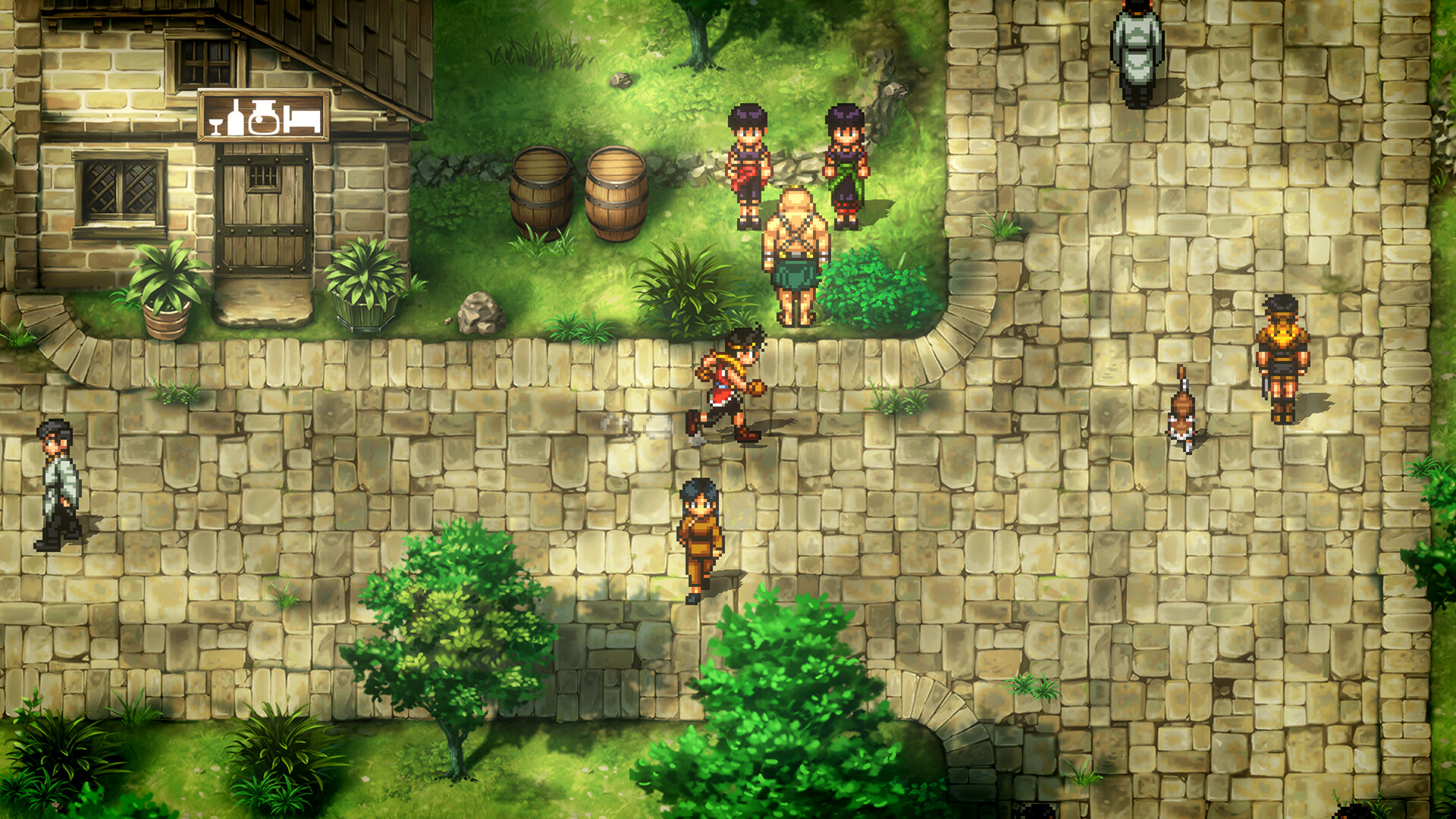 Suikoden I&II HD Remaster Gate Rune and Dunan Unification Wars gameplay screenshot 5