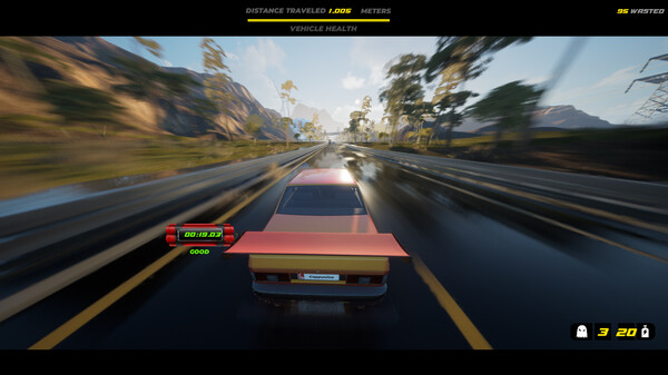 Screenshot z Non Stop Driver