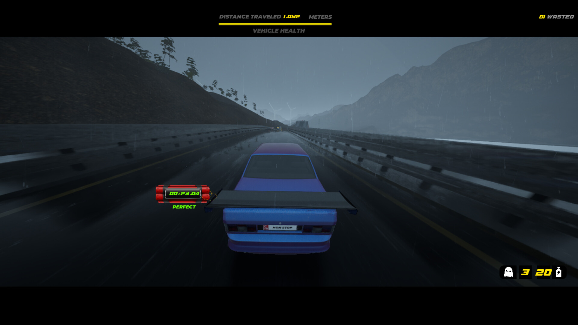 #8. Non Stop Driver (Steam) 由: Plexus Game