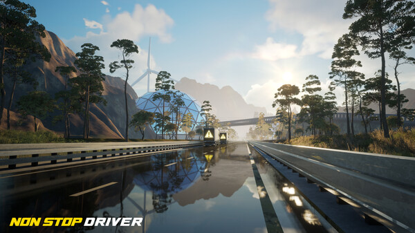 Screenshot z Non Stop Driver