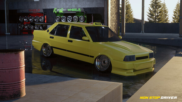 Screenshot z Non Stop Driver