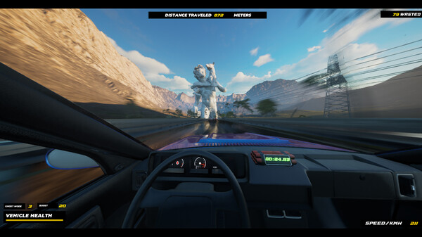 Screenshot z Non Stop Driver