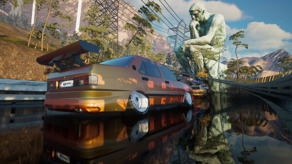 Screenshot z Non Stop Driver