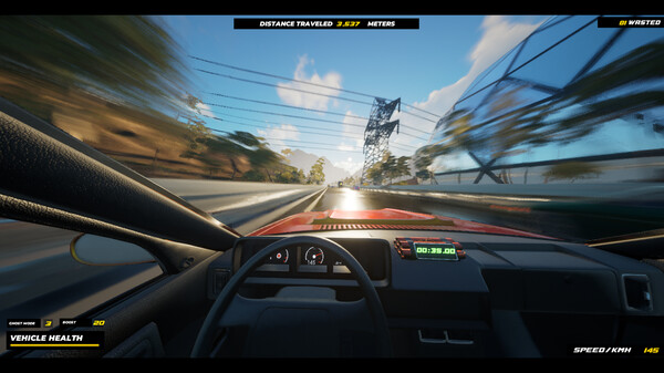 Screenshot z Non Stop Driver