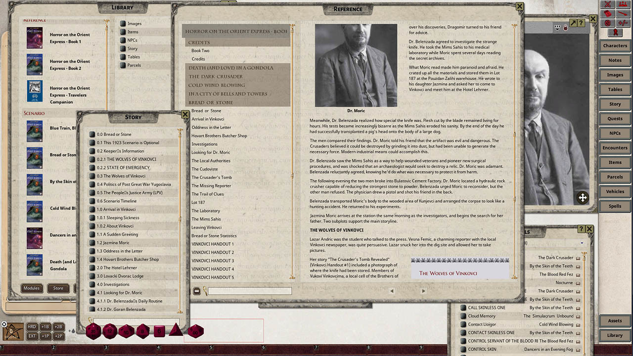 Fantasy Grounds - Horror on the Orient Express в Steam