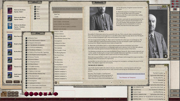 Fantasy Grounds - Horror on the Orient Express