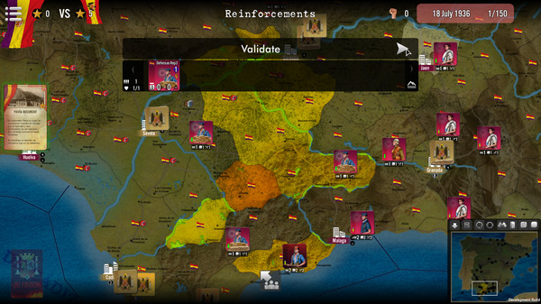 Screenshot z SGS Spain at War