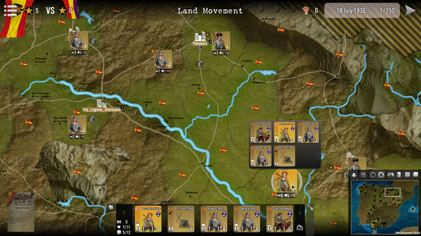 Screenshot z SGS Spain at War