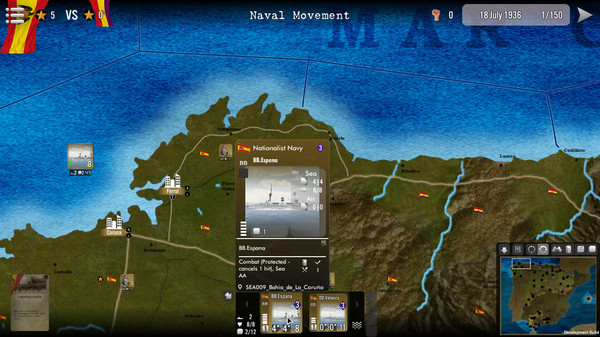 Screenshot z SGS Spain at War
