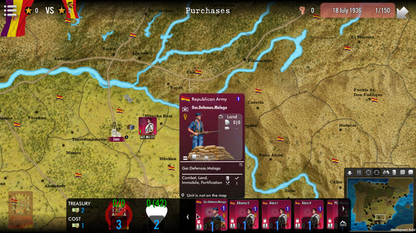 Screenshot z SGS Spain at War