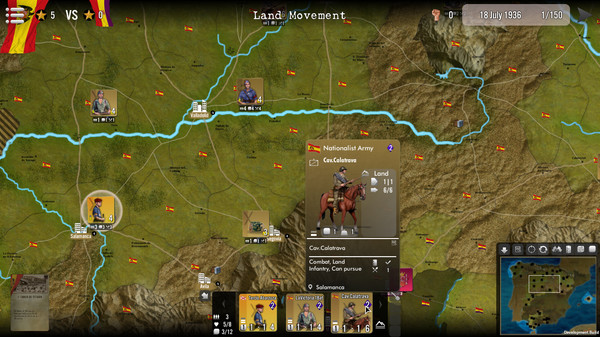 Screenshot z SGS Spain at War