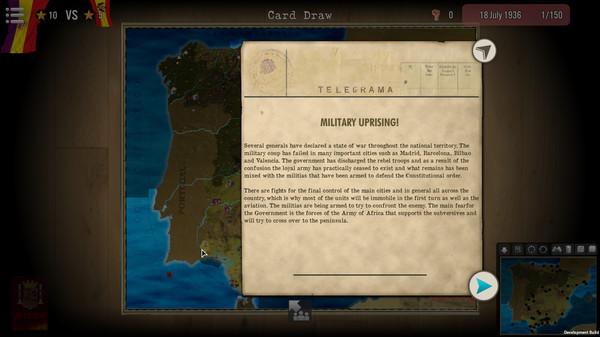 Screenshot z SGS Spain at War