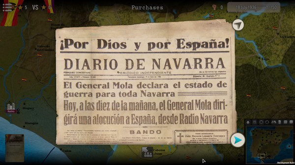 Screenshot z SGS Spain at War
