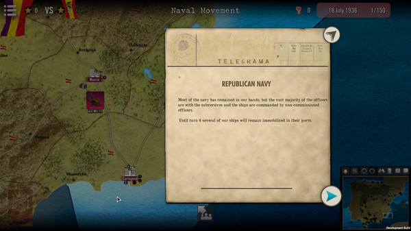 Screenshot z SGS Spain at War