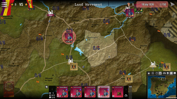 Screenshot z SGS Spain at War