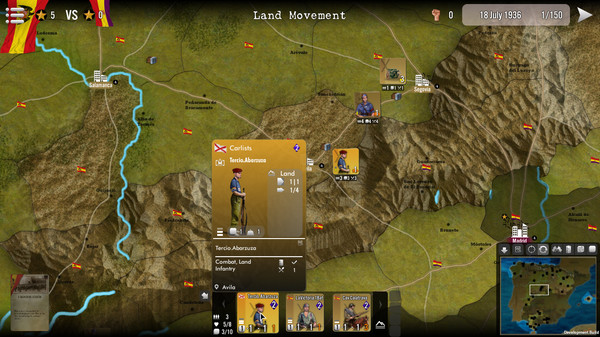 Screenshot z SGS Spain at War