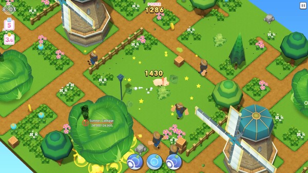 Screenshot z HUNGRY PIGS Screenshot z HUNGRY PIGS