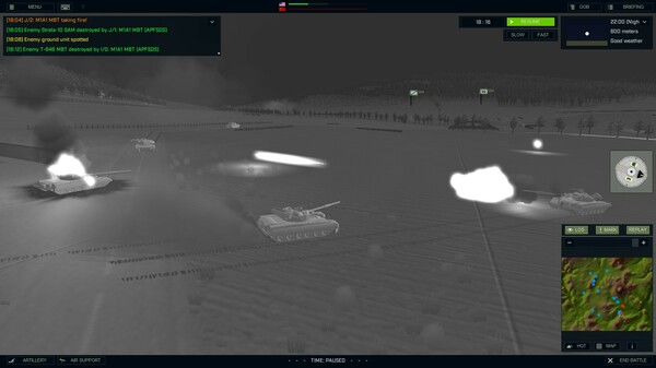 Screenshot z Armored Brigade II Screenshot z Armored Brigade II
