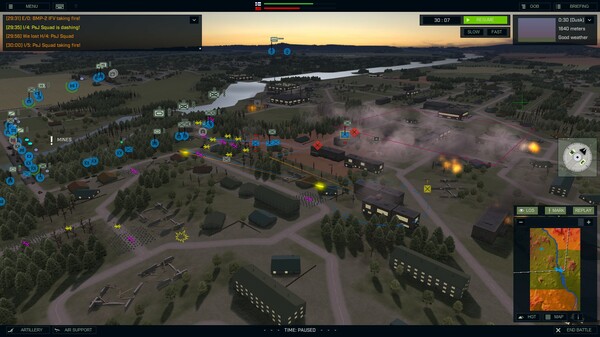 Screenshot z Armored Brigade II Screenshot z Armored Brigade II