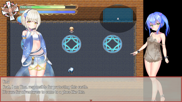 Screenshot z Senpai and the Mysterious Dungeon