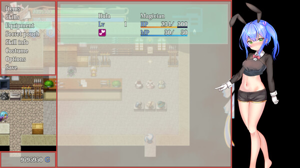 Screenshot 2 of Senpai and the Mysterious Dungeon - additional gameplay view