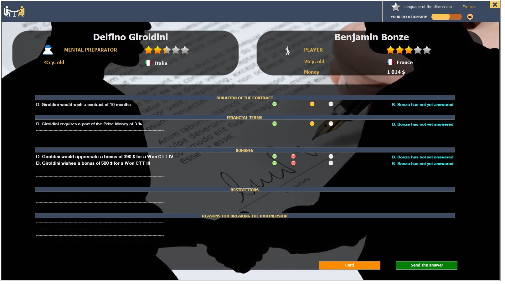 #5. Absolute Tennis Manager (Steam) 由: ATEMIX