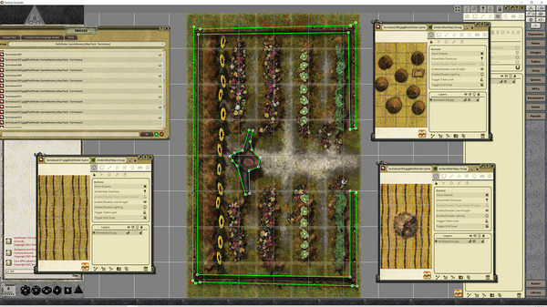 Fantasy Grounds - Pathfinder RPG - Gamemastery Map Pack Farmstead