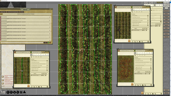 Fantasy Grounds - Pathfinder RPG - Gamemastery Map Pack Farmstead