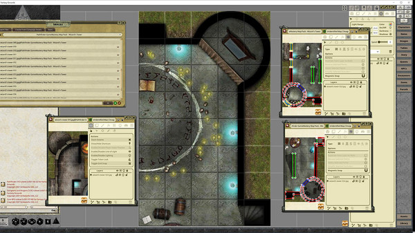 Fantasy Grounds - Pathfinder RPG - GameMastery Map Pack Wizard's Tower