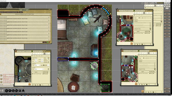 Fantasy Grounds - Pathfinder RPG - GameMastery Map Pack Wizard's Tower