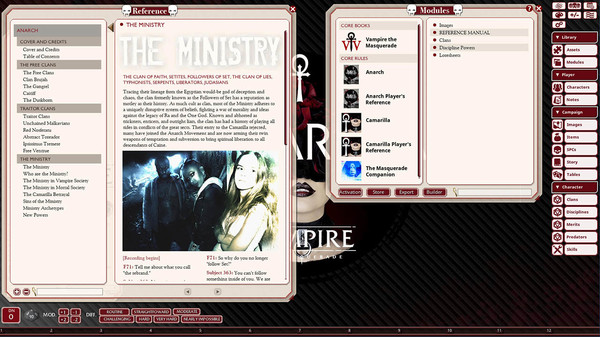 Fantasy Grounds - Vampire: The Masquerade, Anarch
