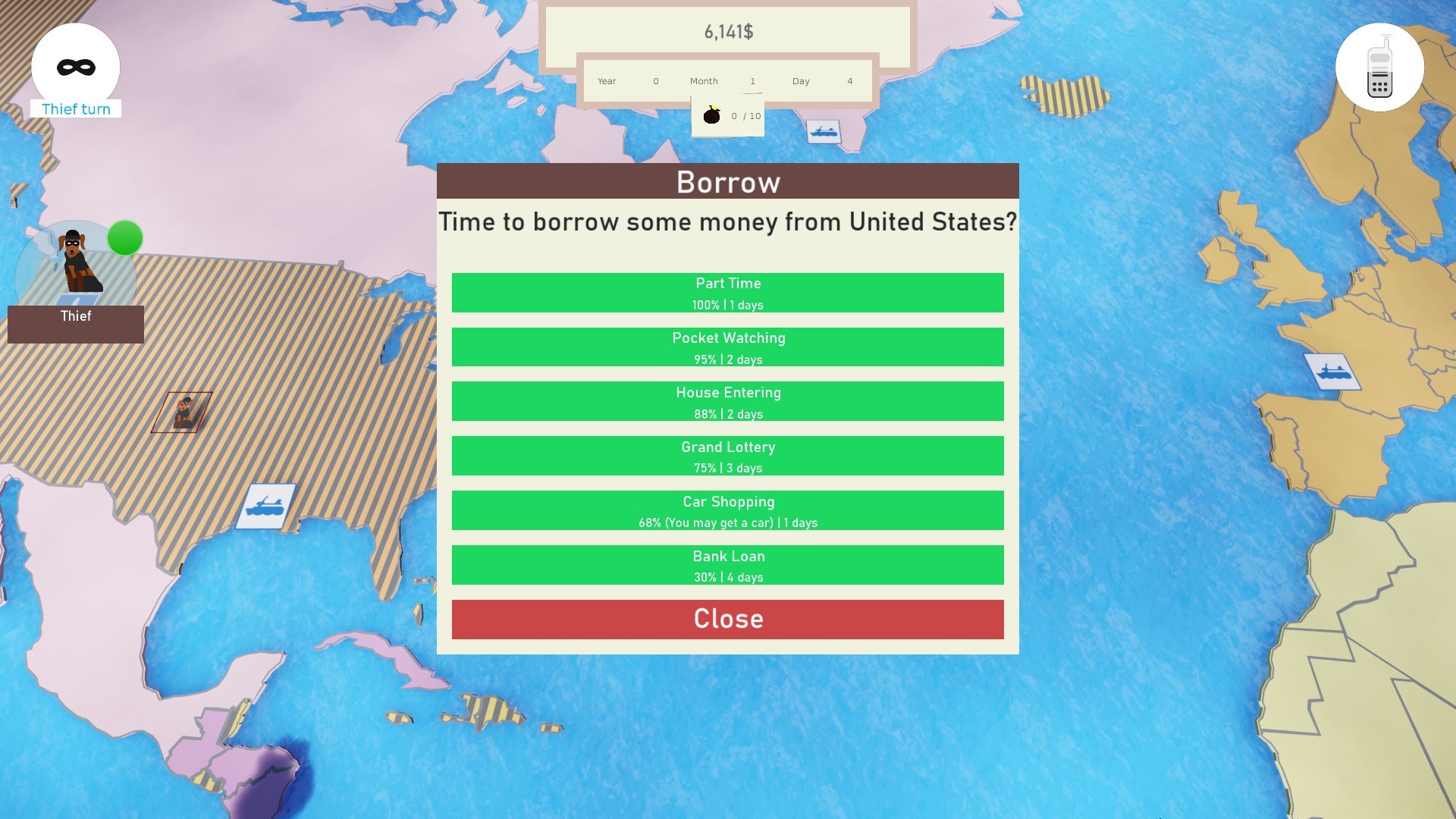 Chased Around The World screenshot #4