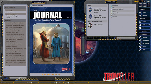 Fantasy Grounds - Journal of the Travellers' Aid Society Volume 4