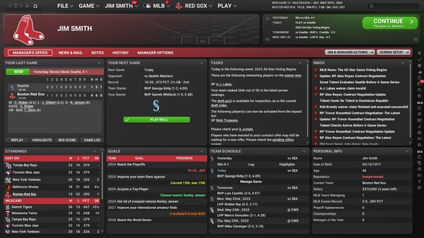 Out of the Park Baseball 24 screenshot