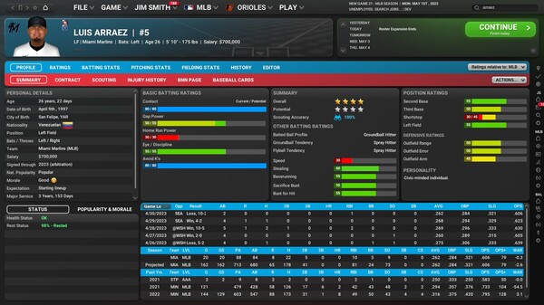 Out of the Park Baseball 24 screenshot