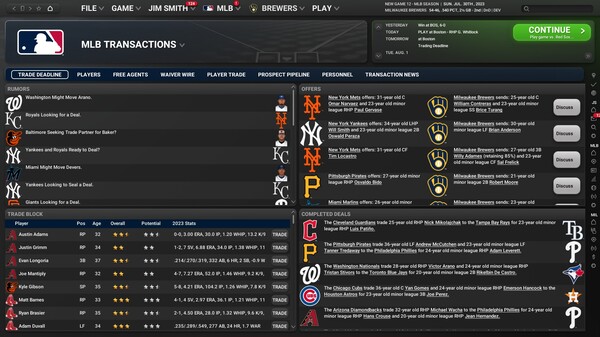 Out of the Park Baseball 24 screenshot
