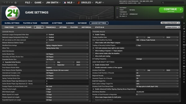 Out of the Park Baseball 24 screenshot