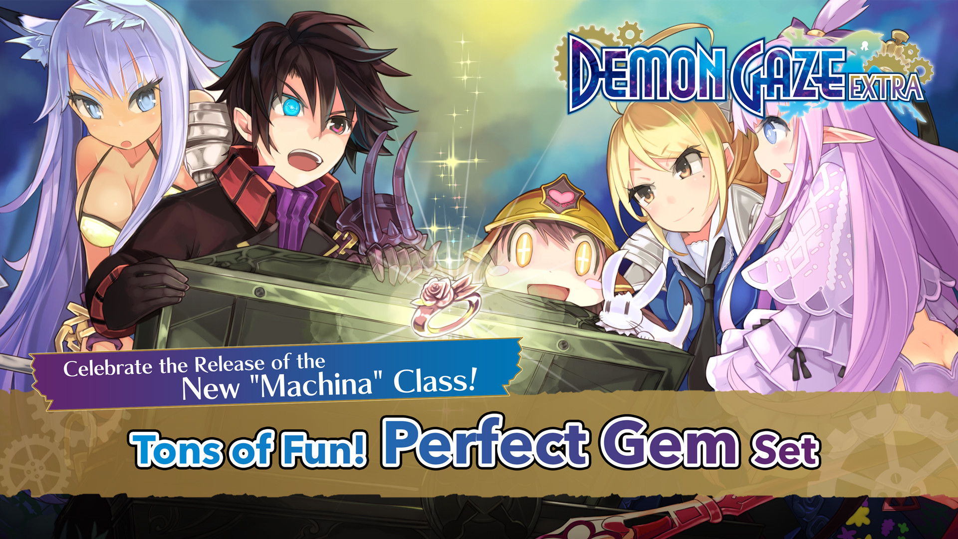 DEMON GAZE EXTRA - Tons of Fun! Perfect Gem Set Featured Screenshot #1